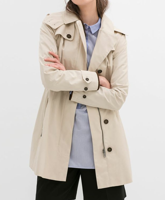 Trench coat 2025 women zara